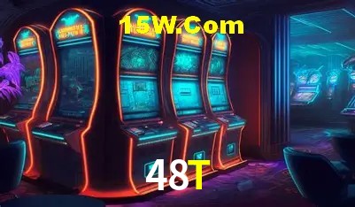 Tela de boas-vindas e lobby de jogos do aplicativo 48T